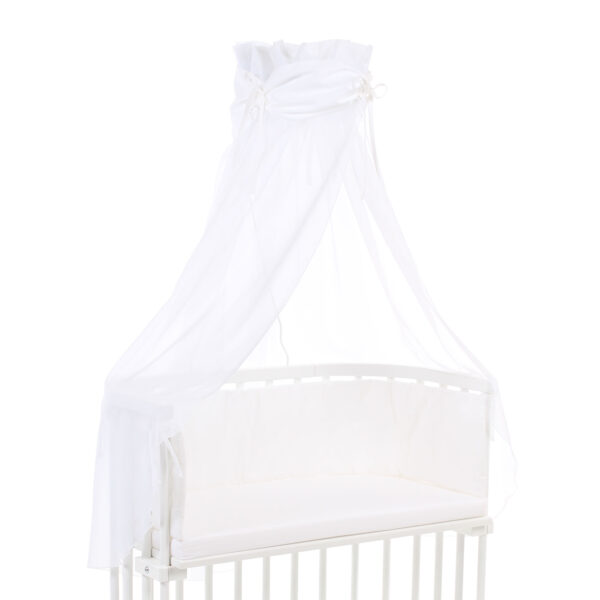 babybay organic canopy white